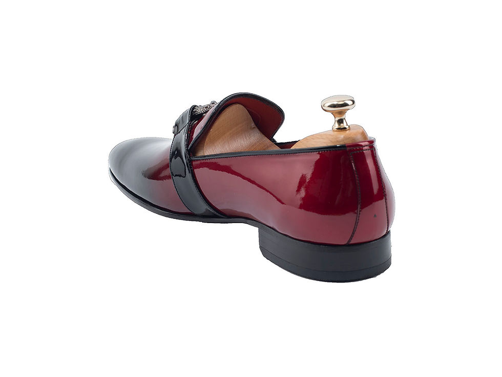 Thumbnail: EFENDI 1881 TWO TONE PATENT LEATHER LOAFER