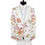 Thumbnail: Men's Ceremony Suit Flower Pattern - White Natural Silk Sateen Peak Lapel