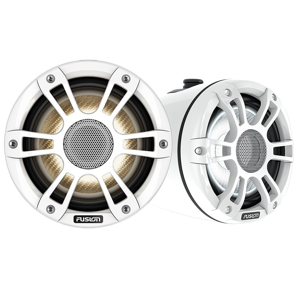FUSION SIGNATURE SERIES 3I 6.5" WAKE TOWER CRGBW SPEAKERS - WHITE
