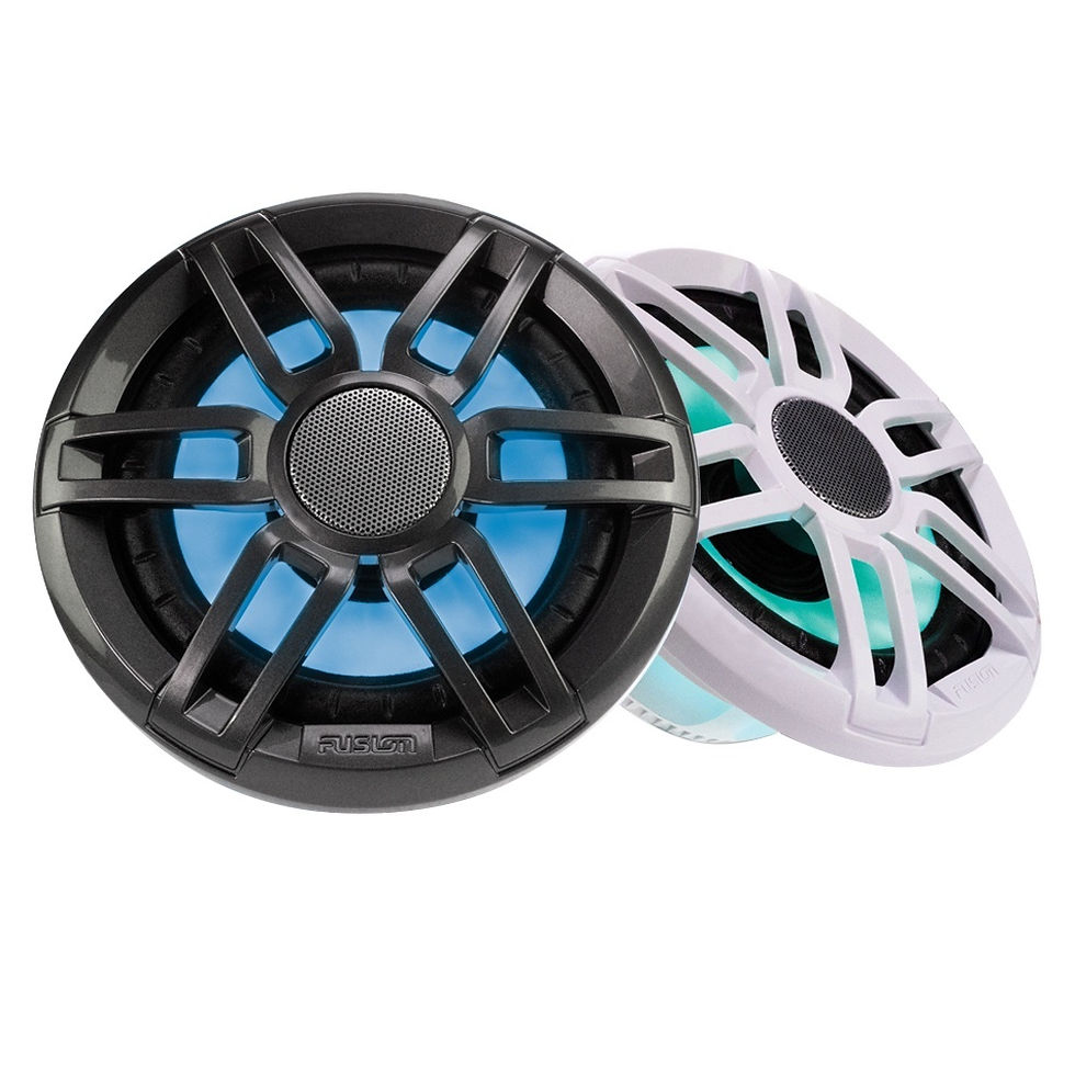 FUSION XS-F65SPGW 6.5" 200W SPORTS MARINE SPEAKERS - GREY & WHITE