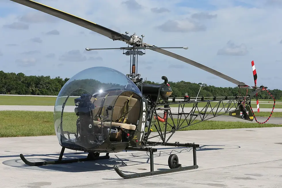 Bell H-13 Sioux on display at the Valiant Air Command Warbird Museum
