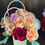 Thumbnail: Fresh flower purse centerpiece floral box-square