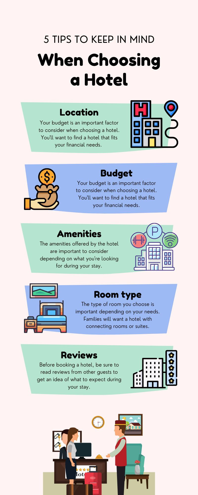 5 Tips to Keep in Mind While Choosing a Hotel