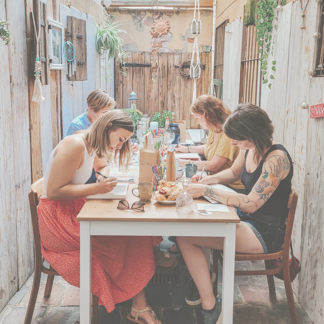 Kreativer Journaling Workshop in Nürnberg mit Fokus auf Achtsamkeit und Self-Care