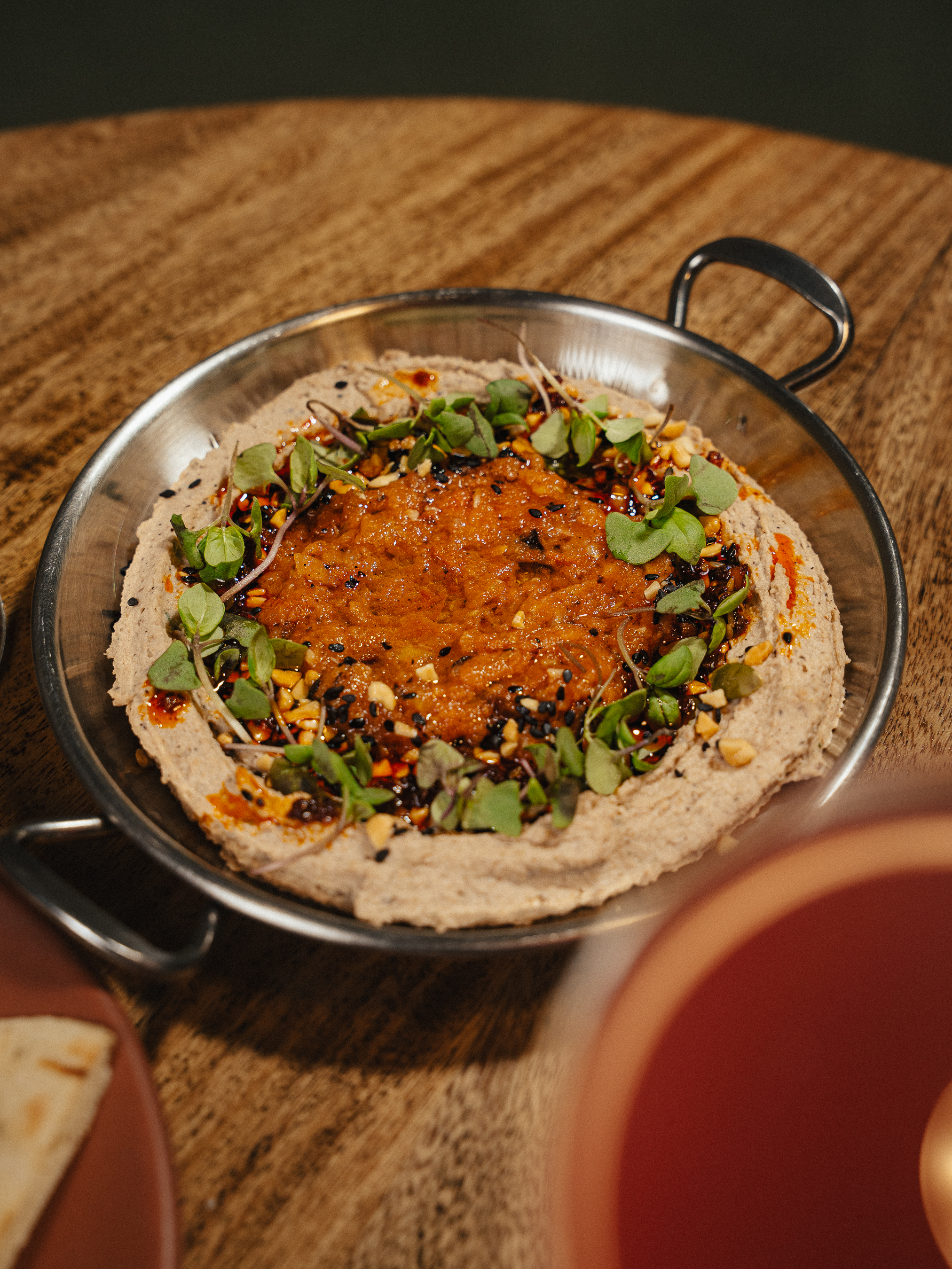 Spiced dip with fresh herbs at La Estrella Barra Local