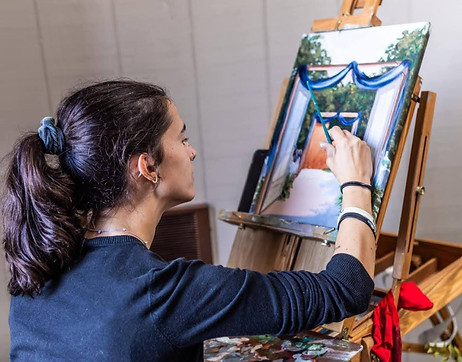 Live Wedding Painter Columbus Ohio
