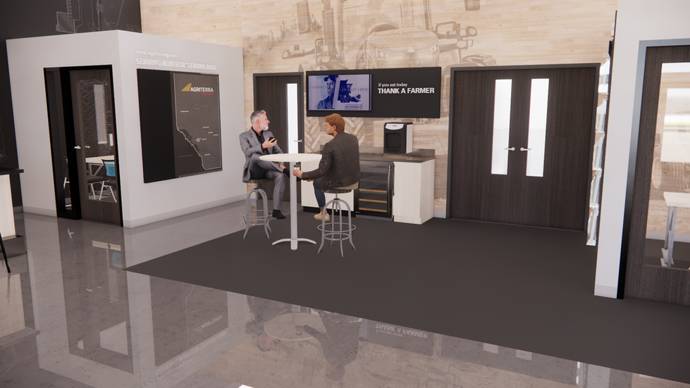 Dealership AGCO Fendt Massey design customer experience showroom 