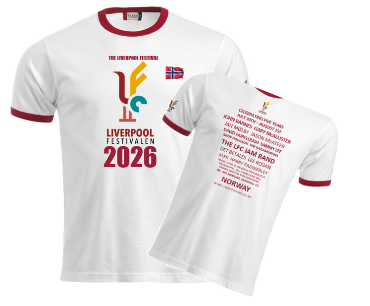 Liverpoolfestivalen 2026 - Offisiell T-skjorte