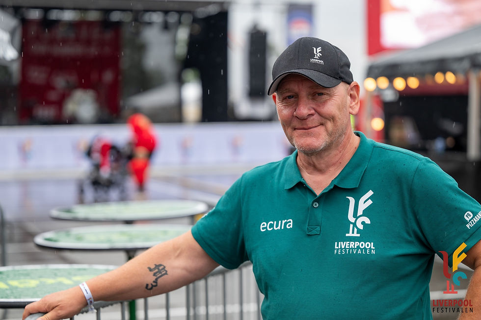 Jaran Pedersen jobber med Liverpoolfestivalen året rundt. Foto: Jonny Isaksen