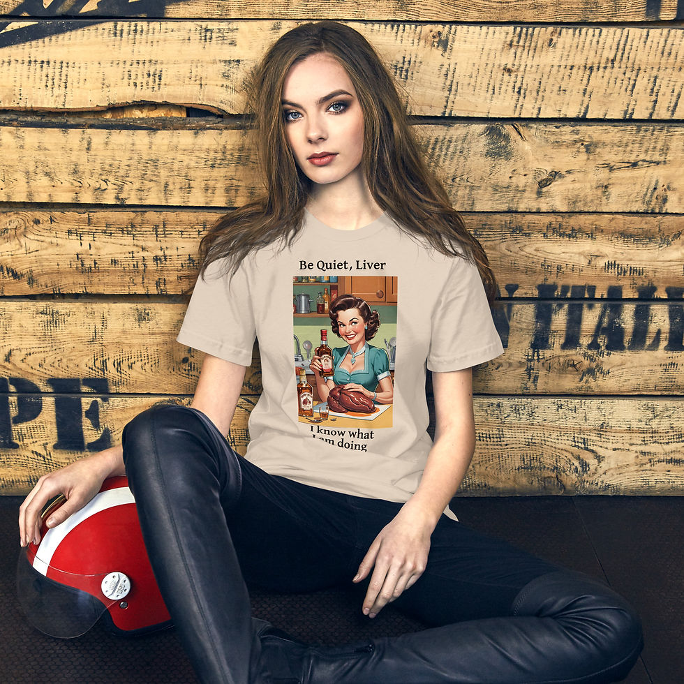 Thumbnail: Be Quiet Liver: Unisex t-shirt