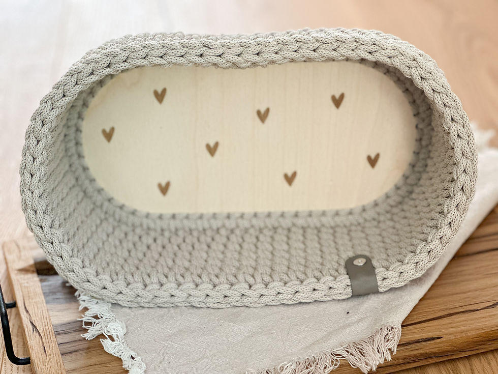 Miniaturbild: Häkel-Korb oval