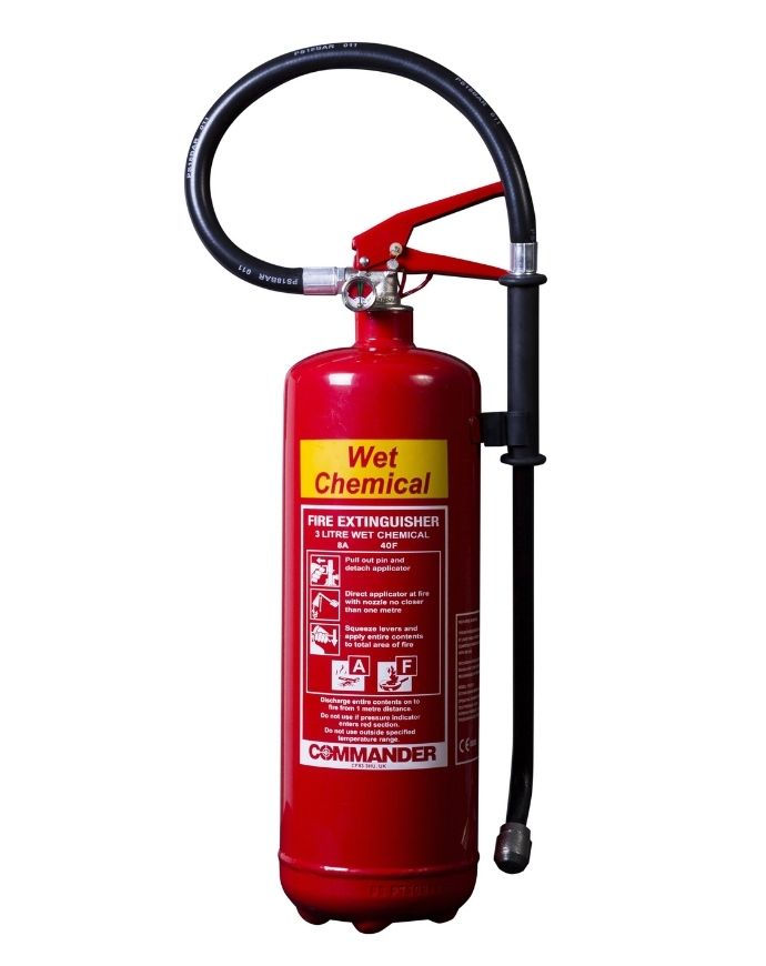 Commander Wet Chemical Fire Extinguisher