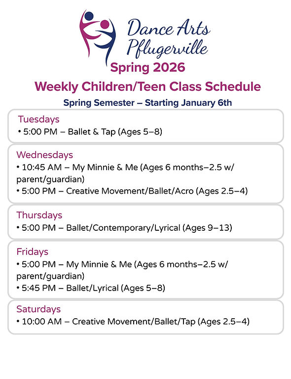 Spring 2026 Weekly ChildrenTeen Spring Class Schedule (1).jpg