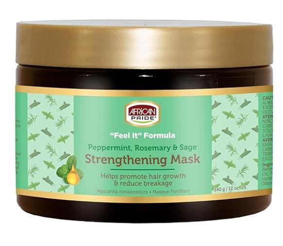 African Pride Feel It Formula, Hair Strengthening Mask Treatment
