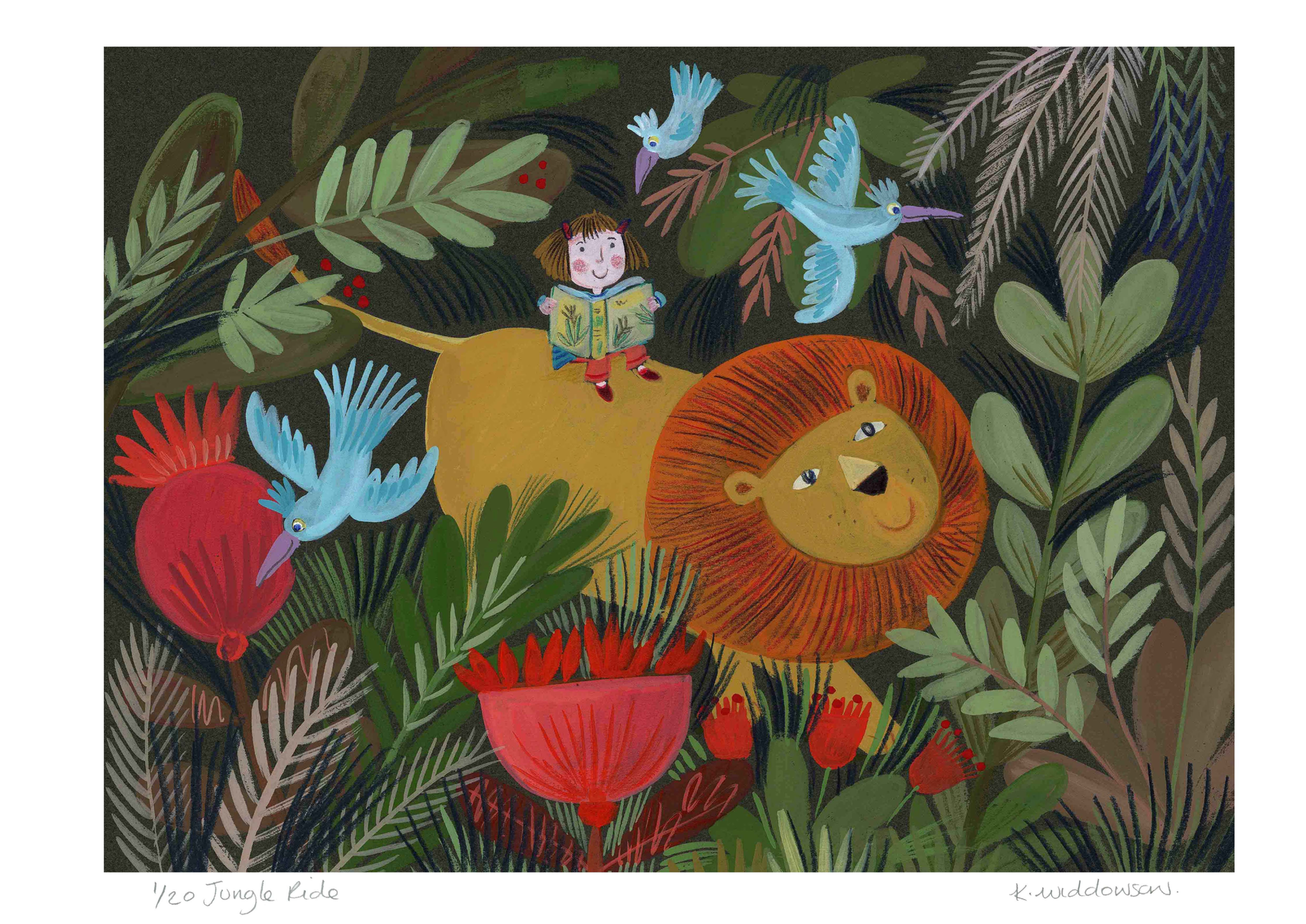 Jungle Ride - Limited Edition Colour Print