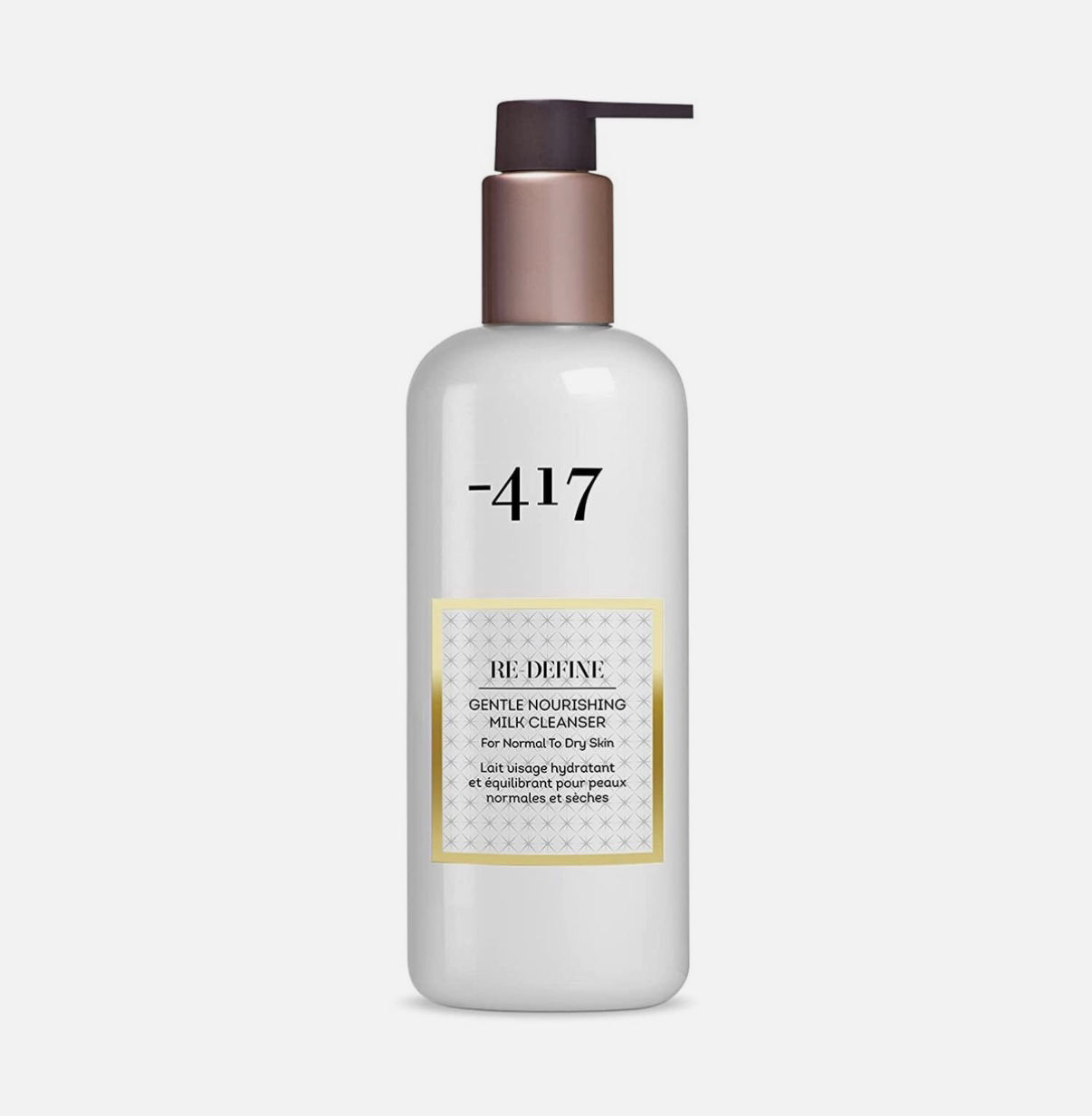Šetrné čisticí a odličovací mléko pro zářivou pleť -417 s minerály - 350 ml