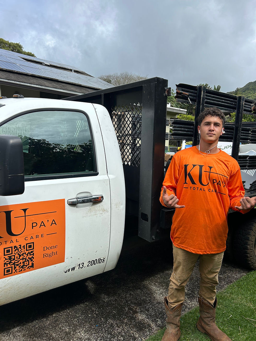 Native Hawaiian-owned junk removal company working on Oʻahu