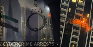 cybercrime arrests dubai, iran, drones