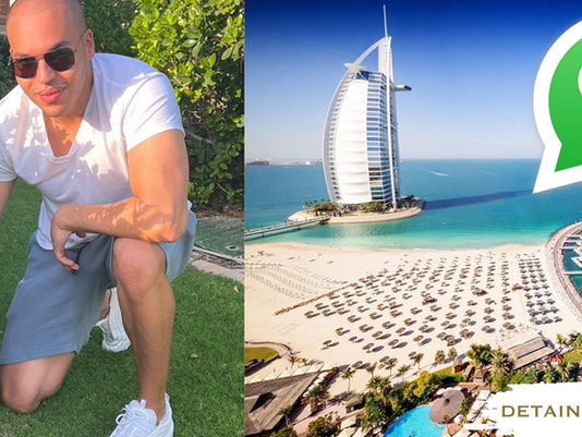Pilot detained in Dubai over WhatsApp text to ex