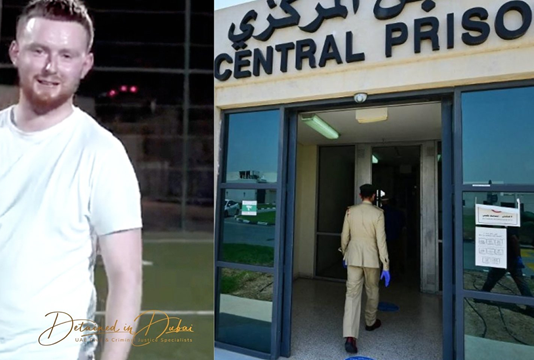 Billy Hood in cockroach infested “solitary confinement” in Abu Dhabi