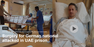 Surgery for German national attacked in UAE prison