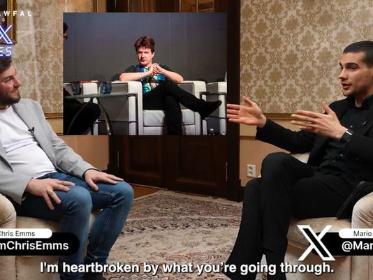 image: christopher emms, virgil griffiths, mario nawful
