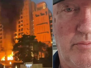 John Murphy, stuck in the UAE, homeless and sheltering in a Carrefour car park during the attacks