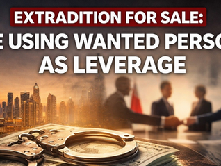 UAE Using Wanted Persons as Leverage