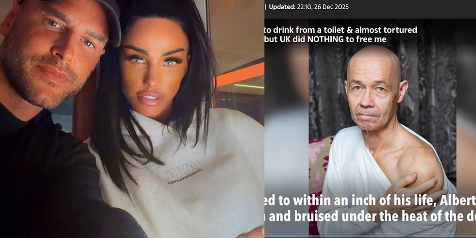 Katie Price, Lee Andrews, Albert Douglas