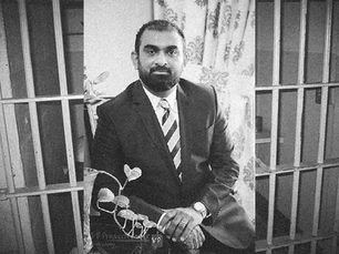 Indian family man & lawyer Johnson George, breaks down in court after being denied bail in RAK