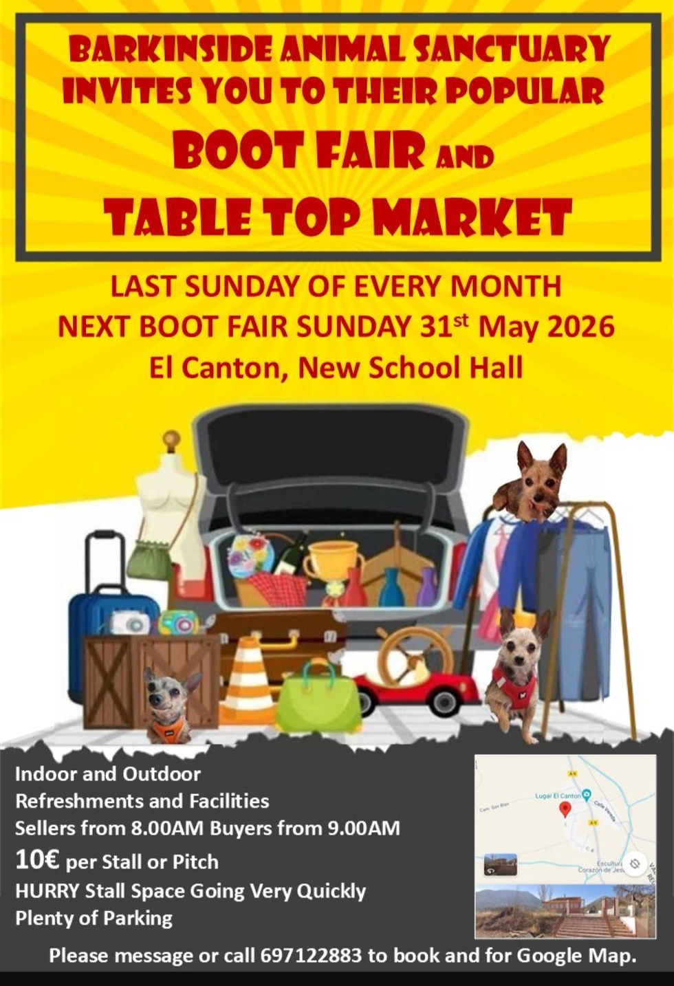 Barkinside Boot Fair & Table Top Market