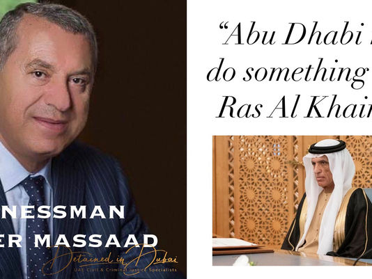 "Abu Dhabi needs to do something about Ras Al Khaimah"