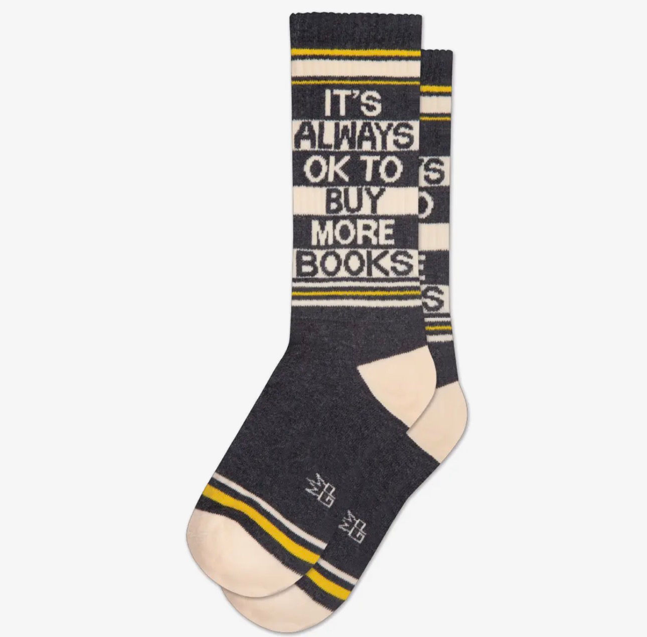 It’s Always Ok To Buy More Books Gym Socks