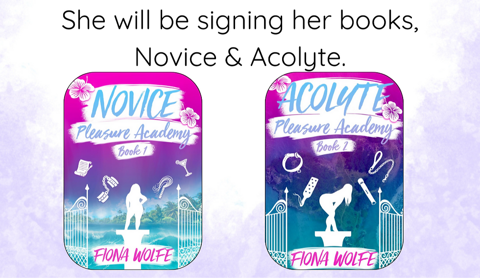 Book Signing & Meet the Author - Fiona Wolfe