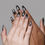 Thumbnail: Glamnetic Gunmetal Press On Nails 