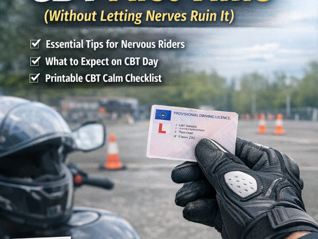 How to Pass Your CBT First Time (Without Letting Nerves Ruin It) – UK Rider’s Guide