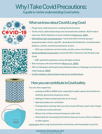 Covid conscious, covid safety, covid conscious therapist, Olivia Belknap Therapy, Long covid