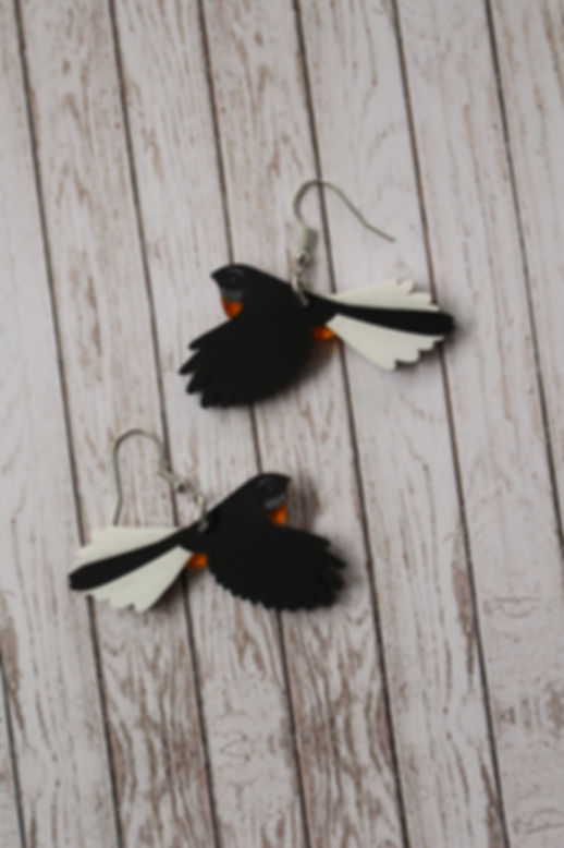Fantail Drop Earrings