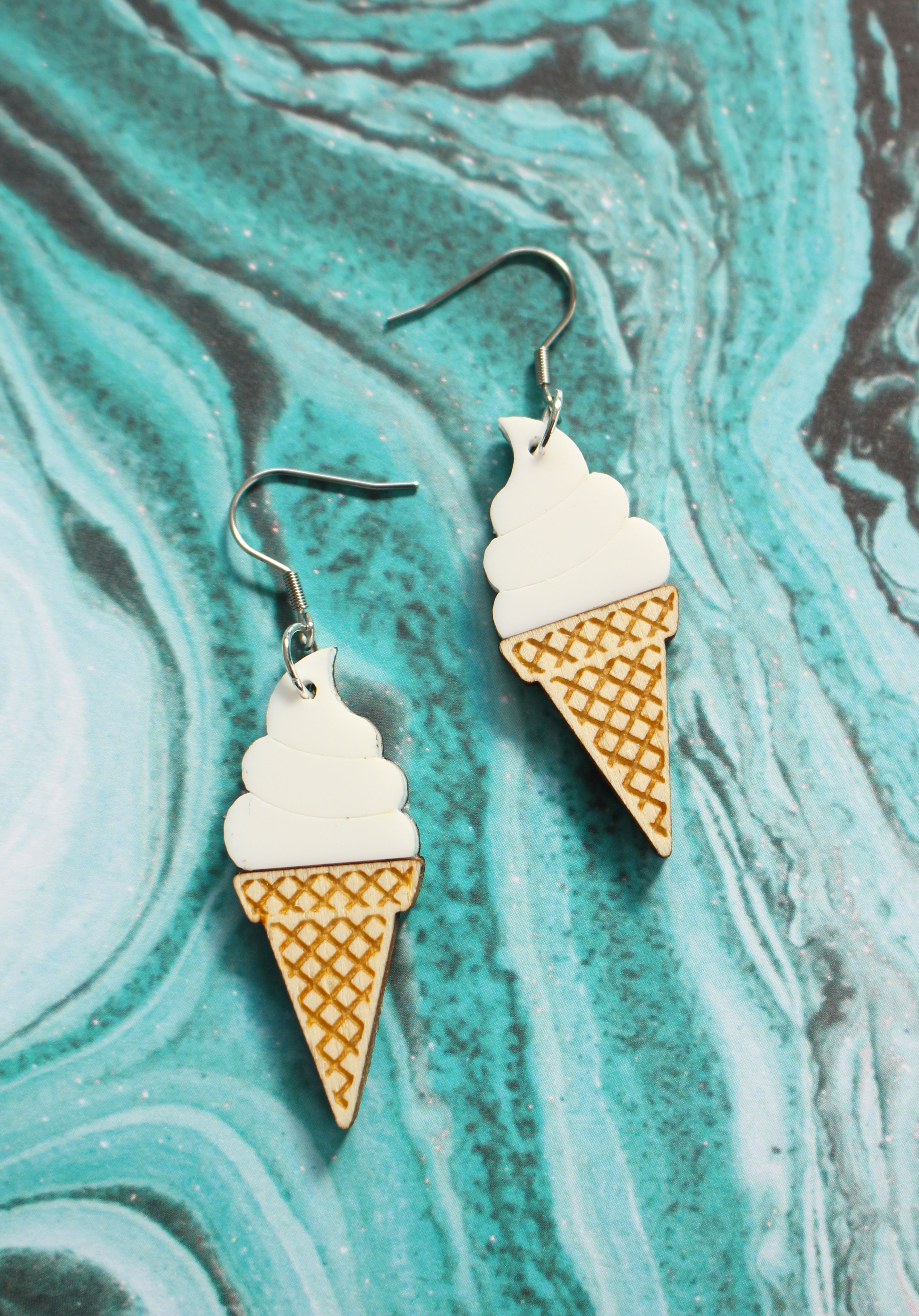 Ice Cream Drop Earrings