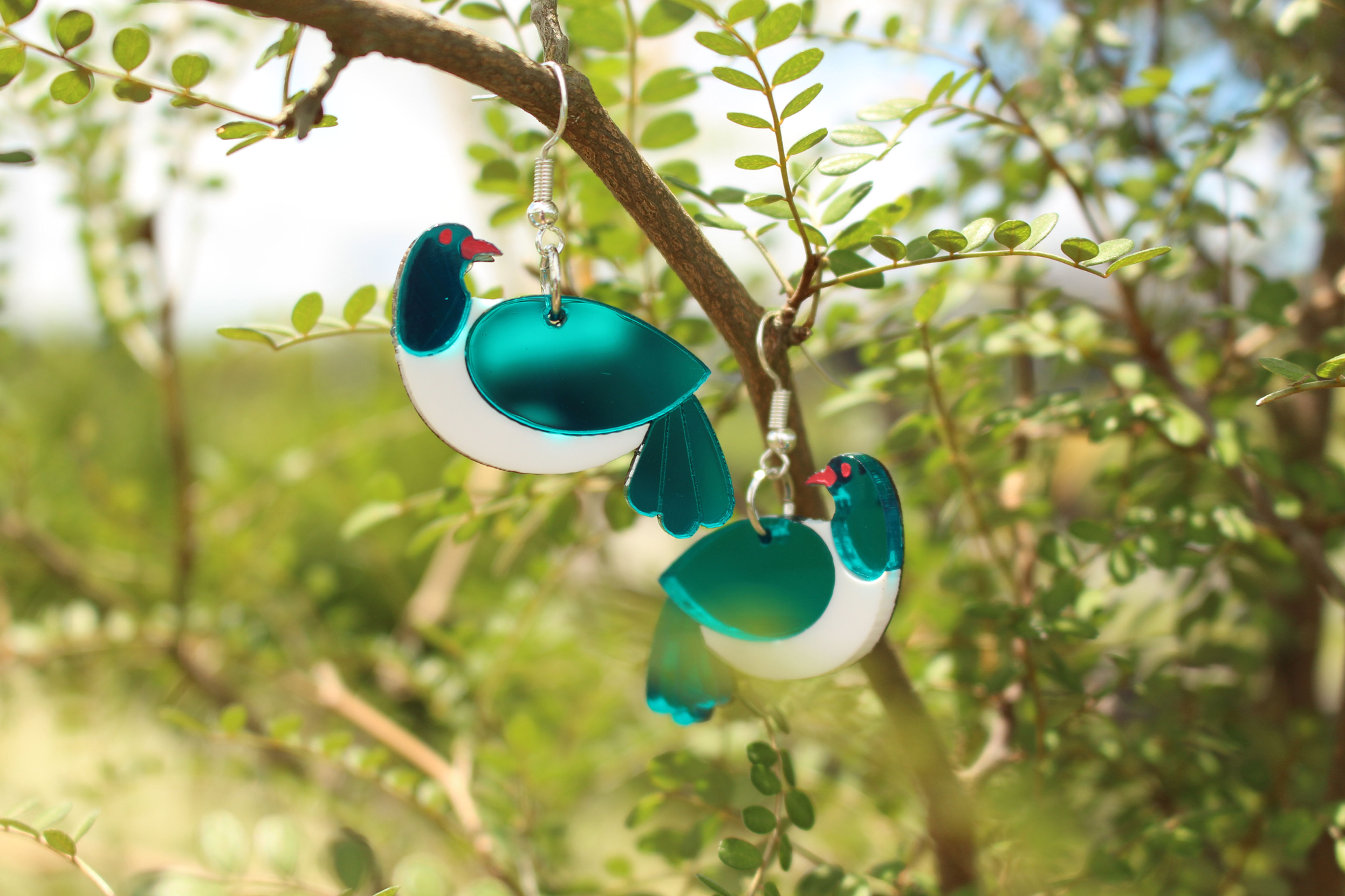 Kereru Drop Earrings