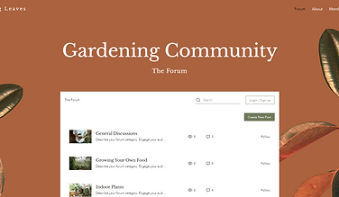 Garden Forum