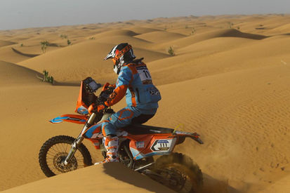 HERE THE RIDERS: SYLVAIN ESPINASSE AND OSCAR POLLI