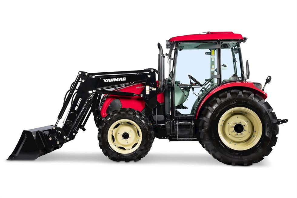 Thumbnail: Yanmar SM475 Compact Cab Tractor with Loader