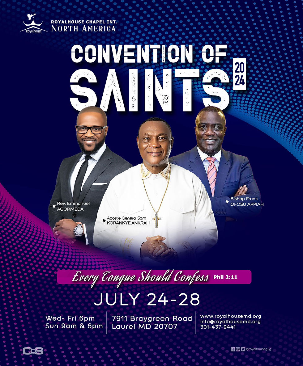 Convention of Saints 2024