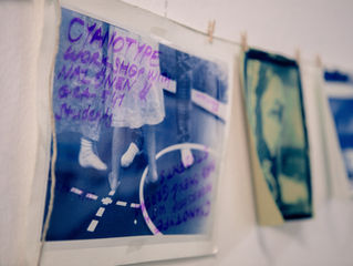 Cyanotype Exhibition in Bilkent