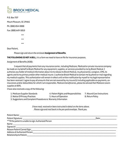 AOB Form