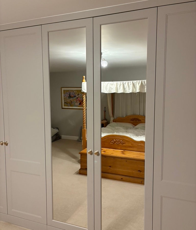 Bespoke fitted wardrobe in Gerrards Cross by Bretton Carpentry