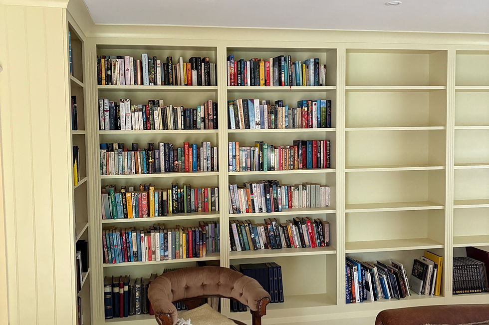 Fitted bookcase Amersham”