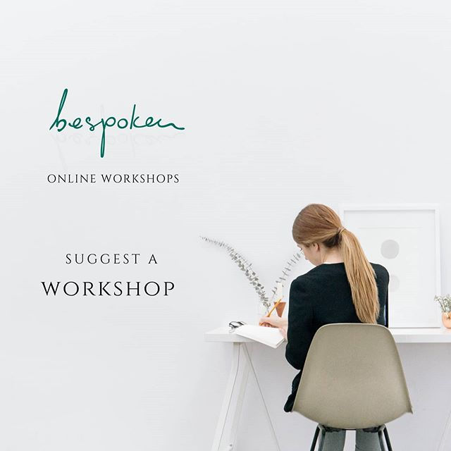 Bespoken Creative Online Workshops