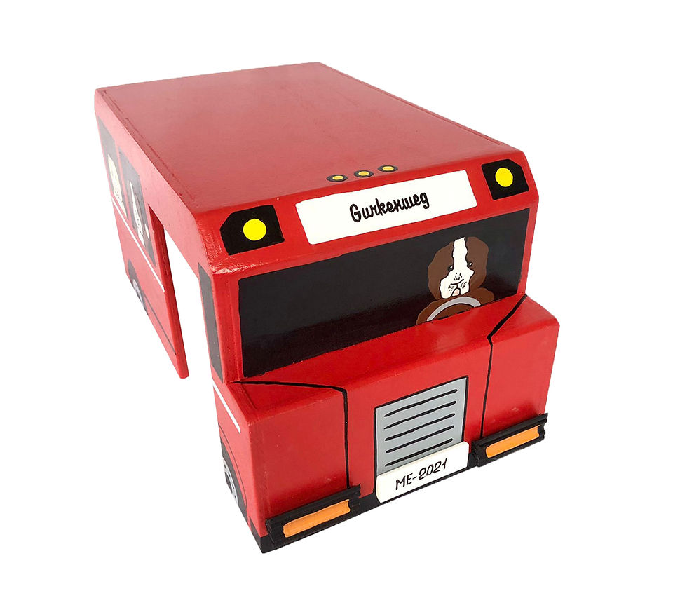 Miniaturbild: Schulbus rot
